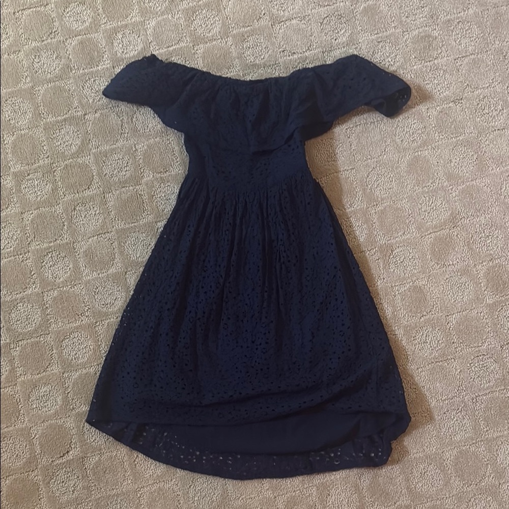 Abercrombie Kids Navy Blue Formal Dress